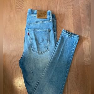 Levi’s mile high super skinny size 30